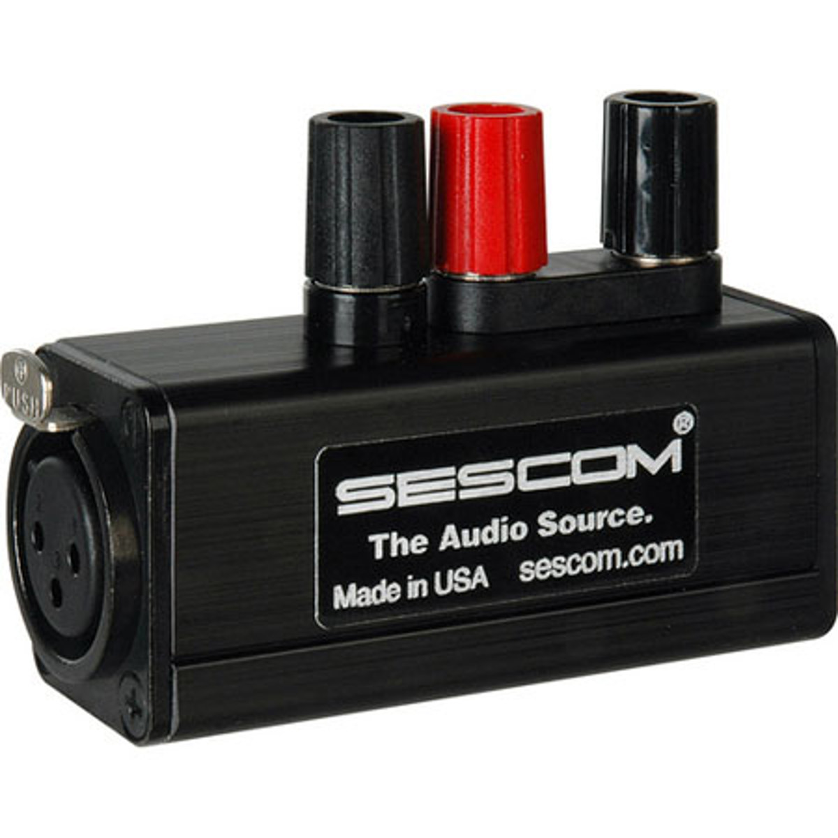 Image of Sescom SES-MKP-21 Pro Female XLR 3 Binding Post Line Tap Adapter