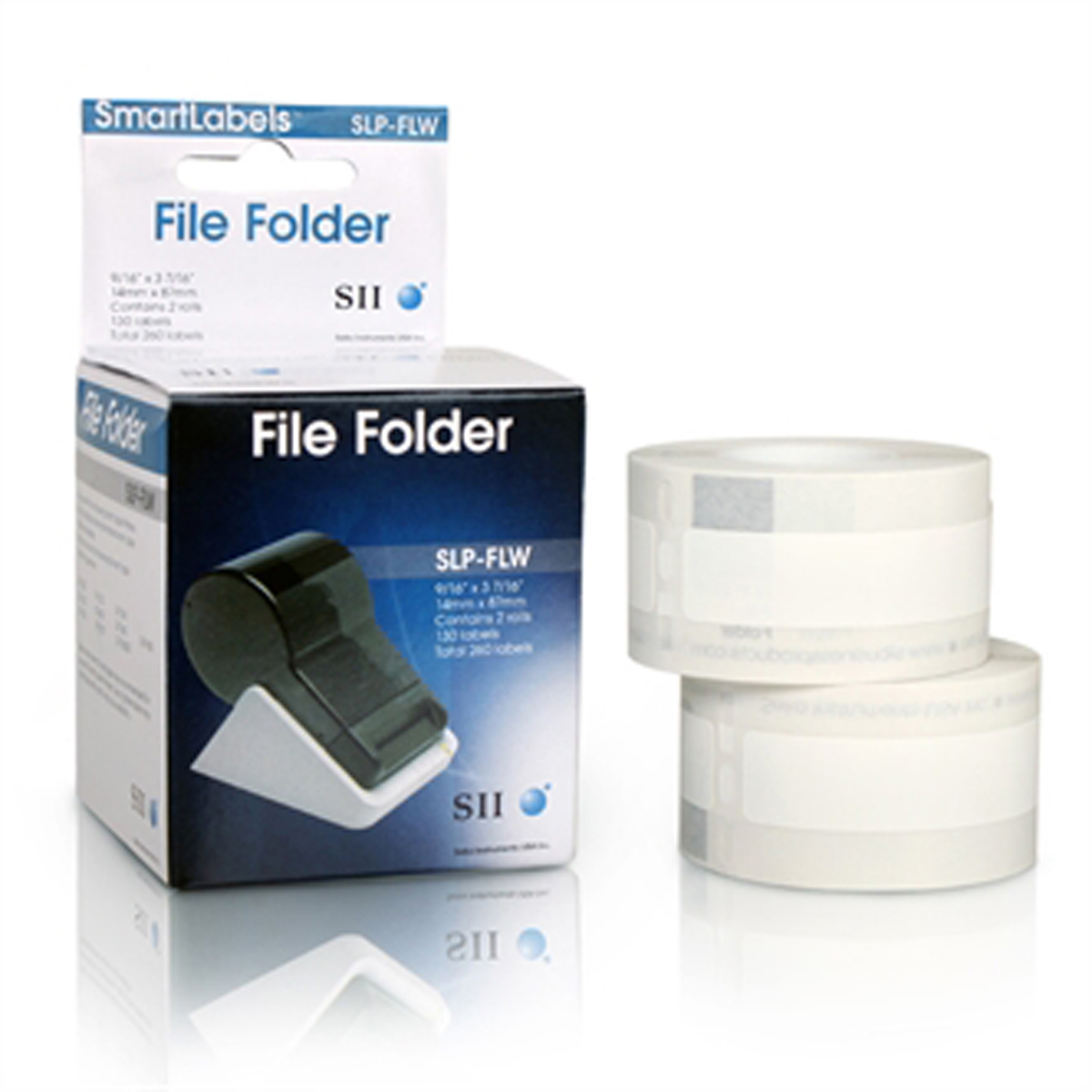 

Seiko Instruments Seiko SLP-FLW 0.56 x 3.43 inch File Folder Label, White