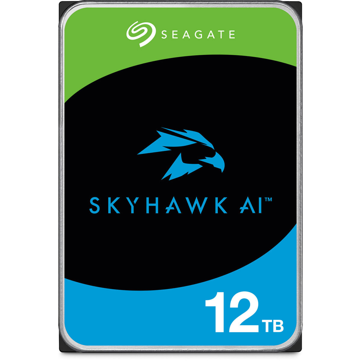 

Seagate SkyHawk AI SATA III 3.5" Internal Hard Drive 12TB Single 512MB Cache