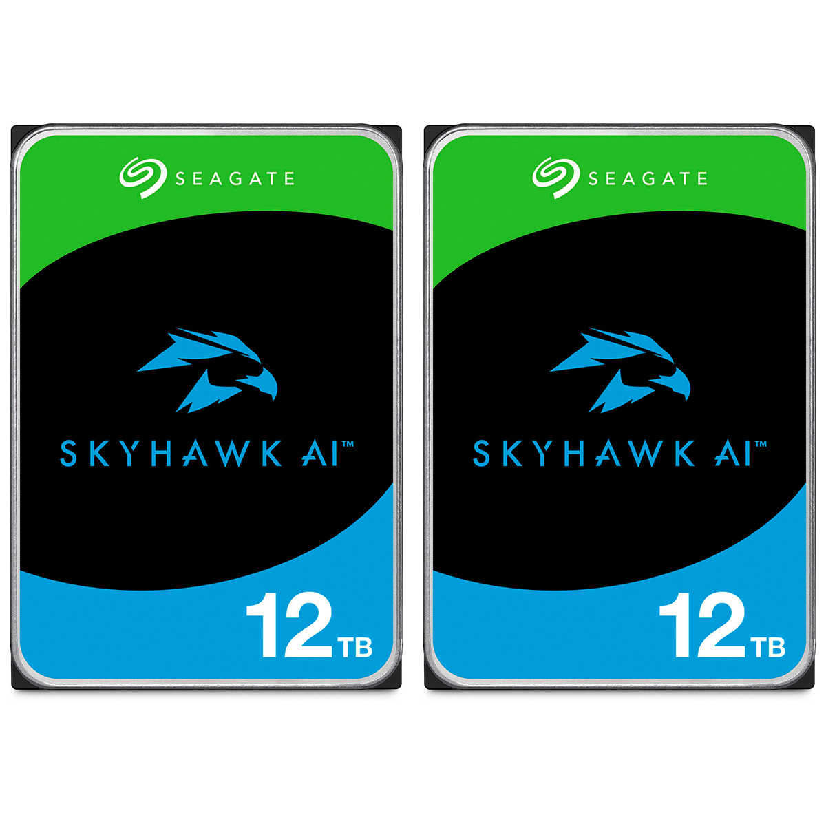 

Seagate SkyHawk AI SATA III 3.5" Internal Hard Drive 12TB 2-Pack 512MB Cache