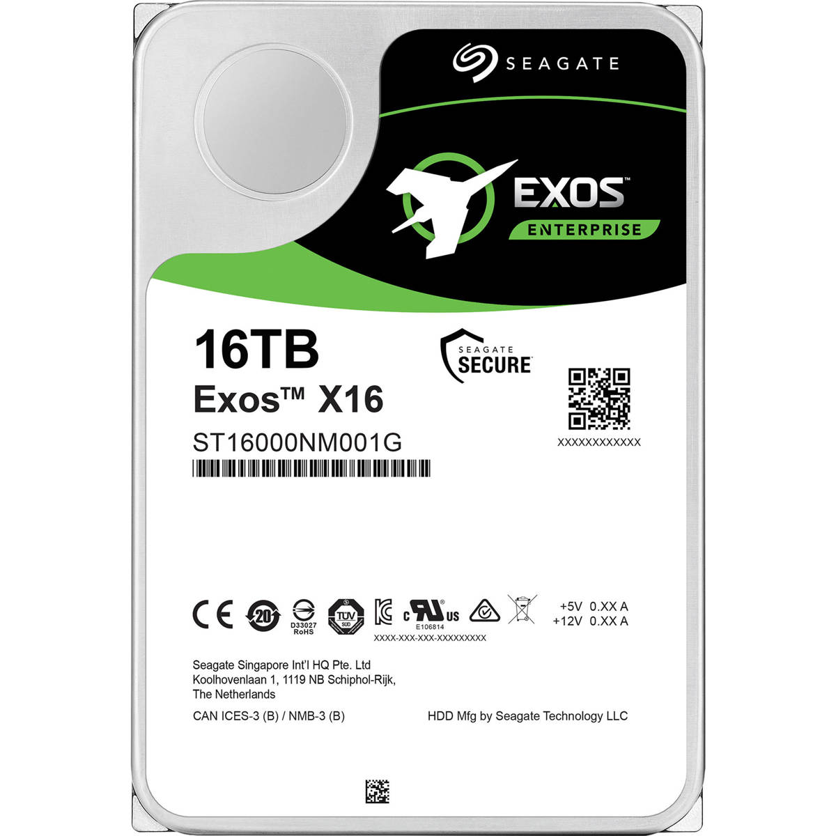 

Seagate Exos X16 16 TB Hard Drive