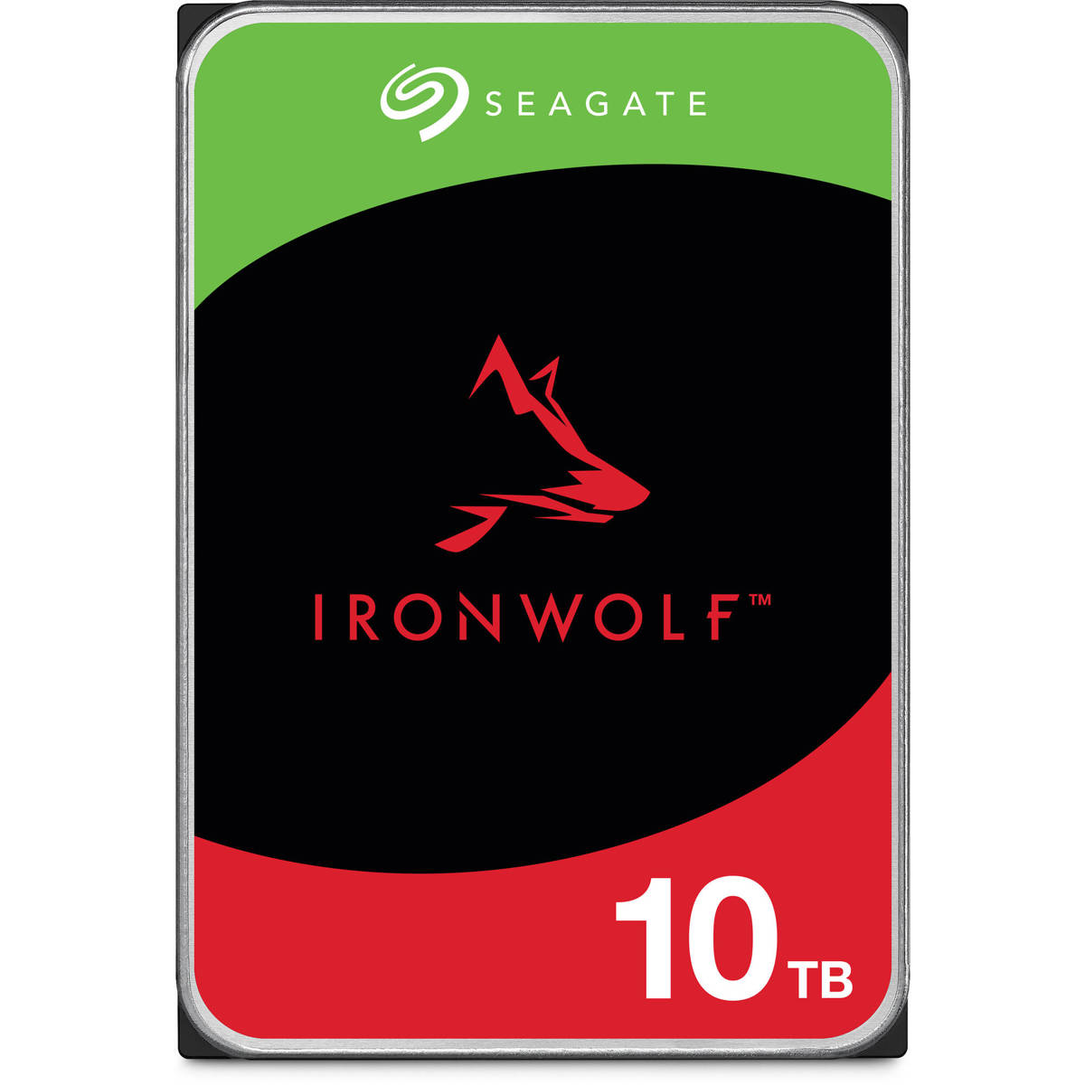 

Seagate IronWolf 10TB SATA III 3.5" Internal NAS Hard Drive, 7200 RPM