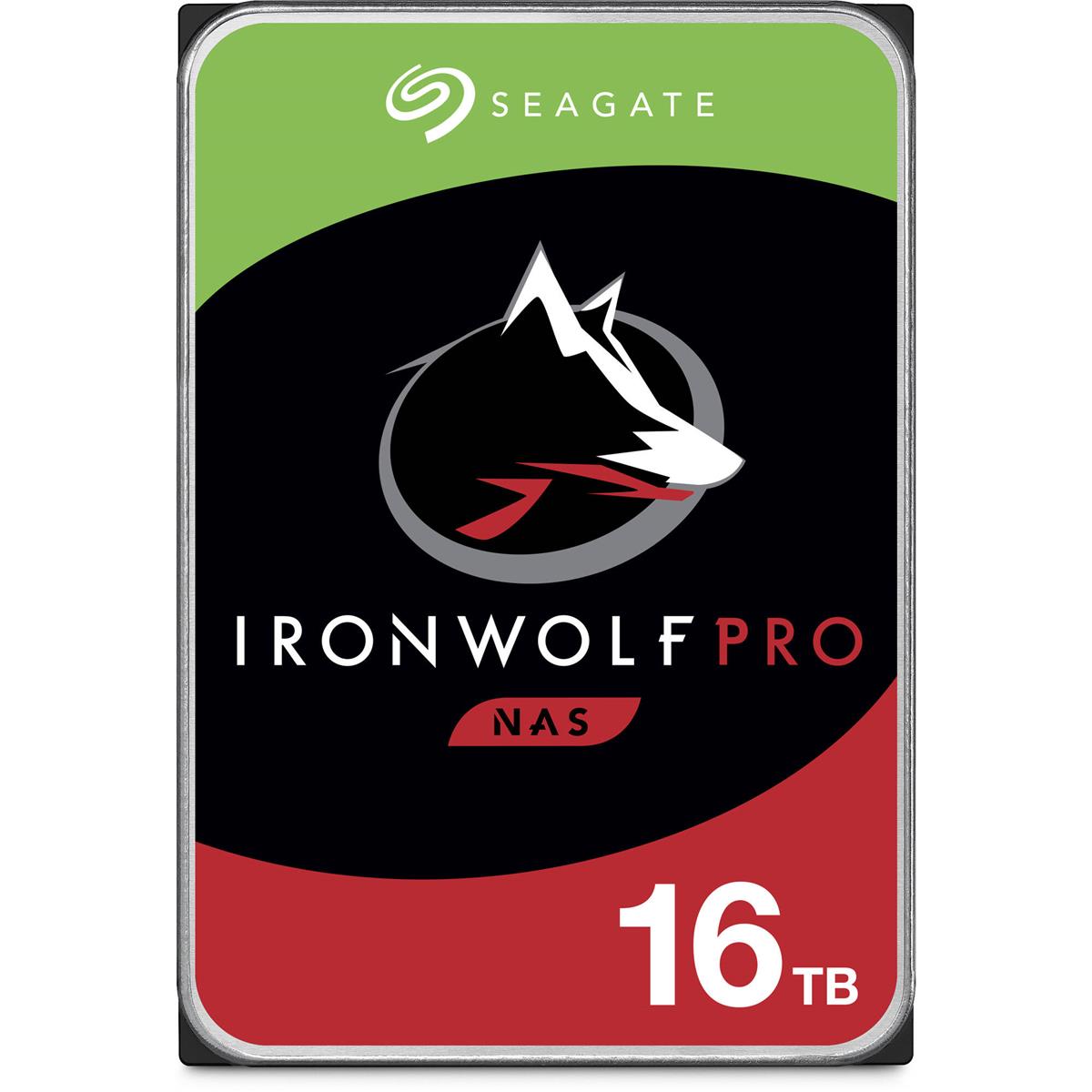 Seagate IronWolf Pro 16TB SATA III 3.5" Internal NAS Hard Drive, 7200...
