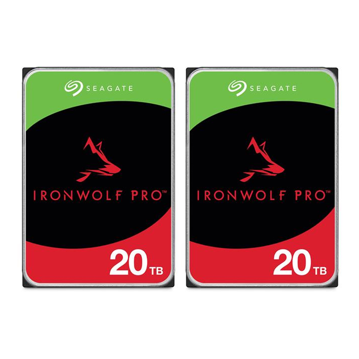 Внутренний жесткий диск Seagate IronWolf Pro 20 ТБ SATA III 3.5, 7200 об/мин, 2 комплекта