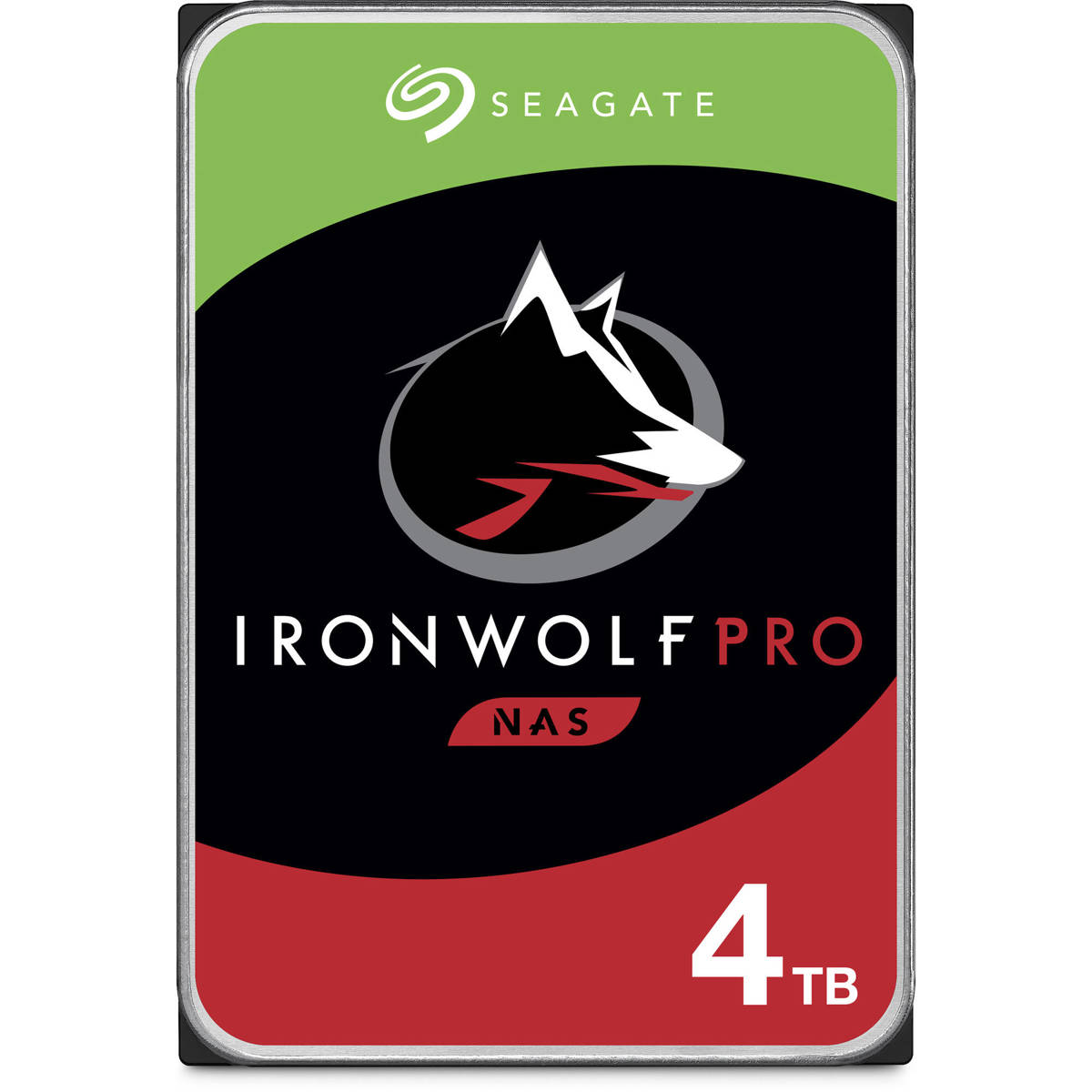 

Seagate IronWolf Pro SATA III 3.5" Internal NAS Hard Drive, 7200 RPM 4TB