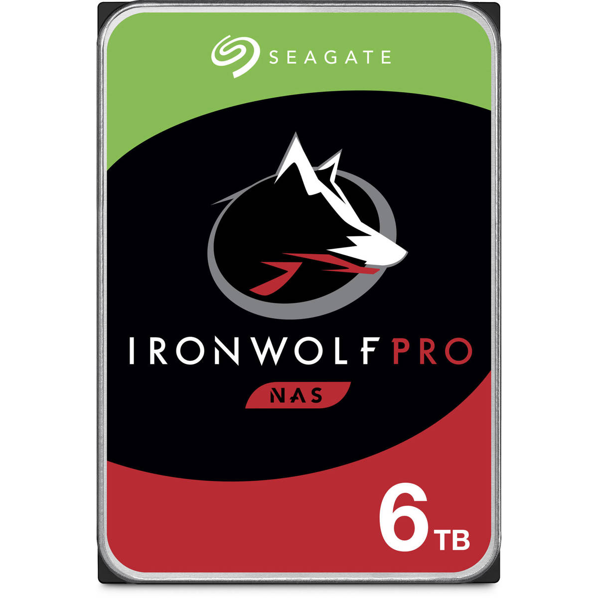 

Seagate IronWolf Pro SATA III 3.5" Internal NAS Hard Drive, 7200 RPM 6TB