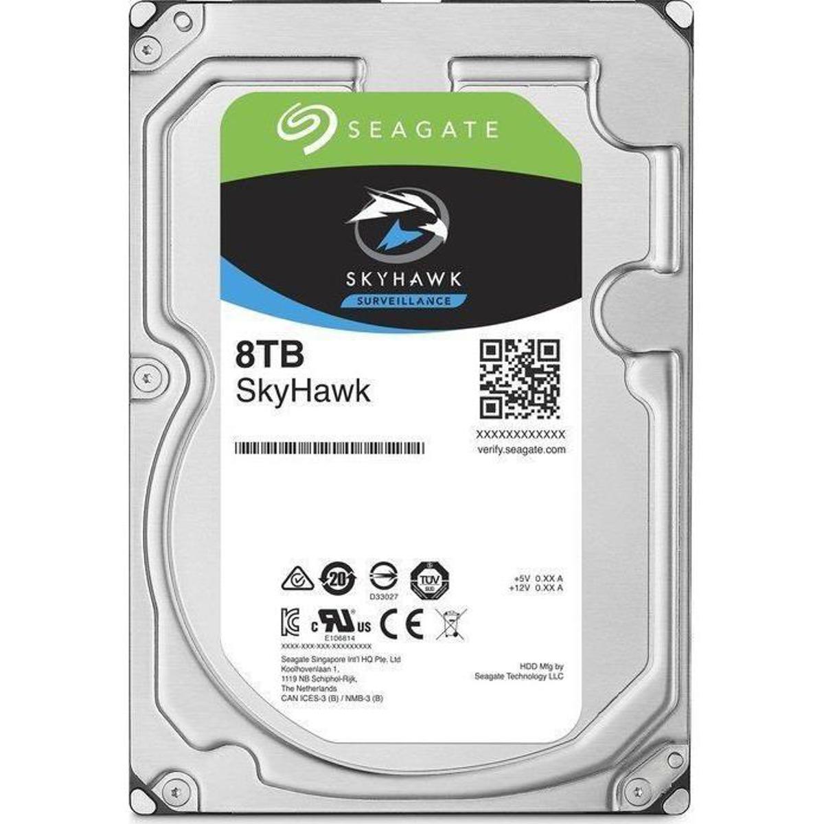 

Seagate SkyHawk 8TB 3.5" Hard Drive, SATA 6GB/s, 7200RPM