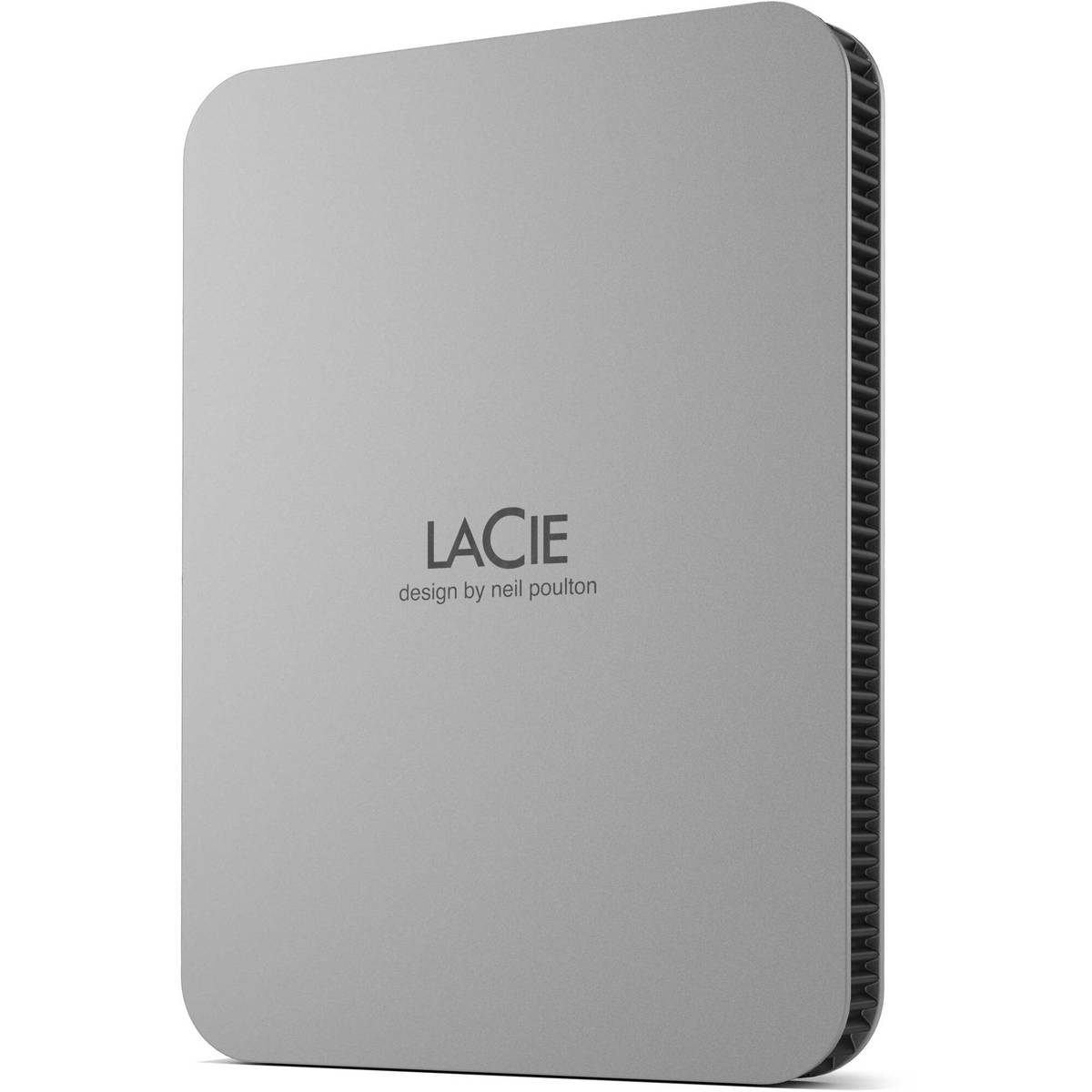 

LaCie USB 3.2 Gen 1 Type-C Mobile Drive, Moon Silver 5TB