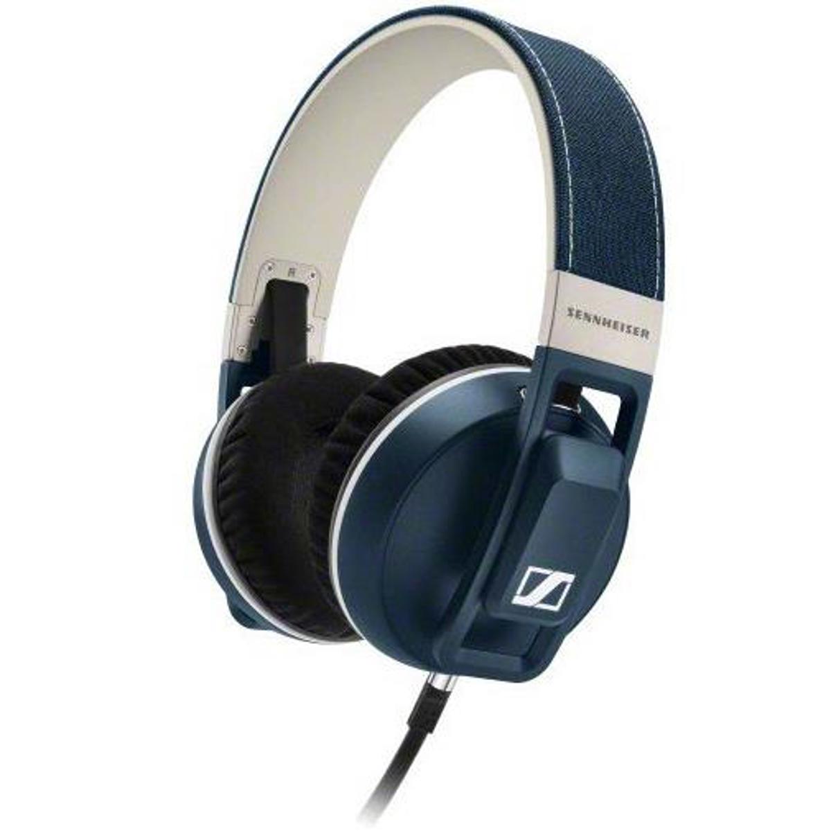 Seagate Sennheiser URBANITE XL Over-Ear Headphones with Mic for Galaxy Mobiles, Denim -  URBANITEXLDENMG