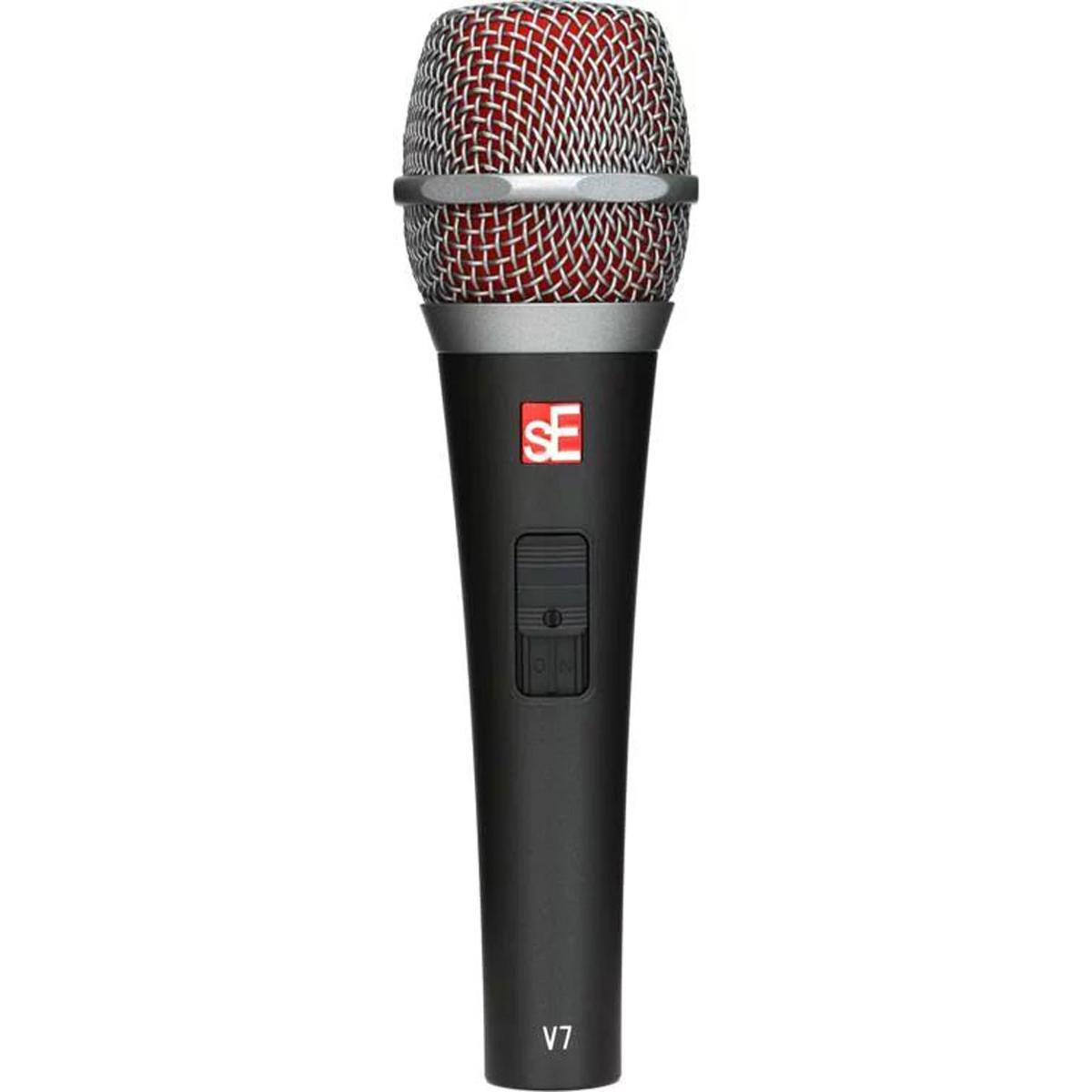 

SE Electronics V7 SWITCH Supercardioid Dynamic Handheld Microphone, Black