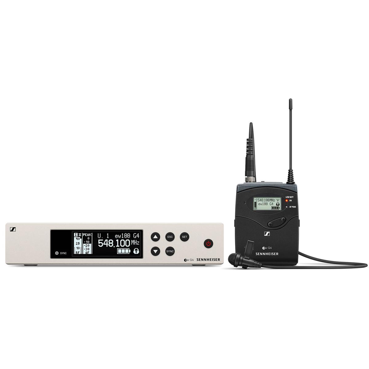 

Sennheiser ew 100 G4-ME2 Wireless Lavalier Set, G: 566 - 608 MHz