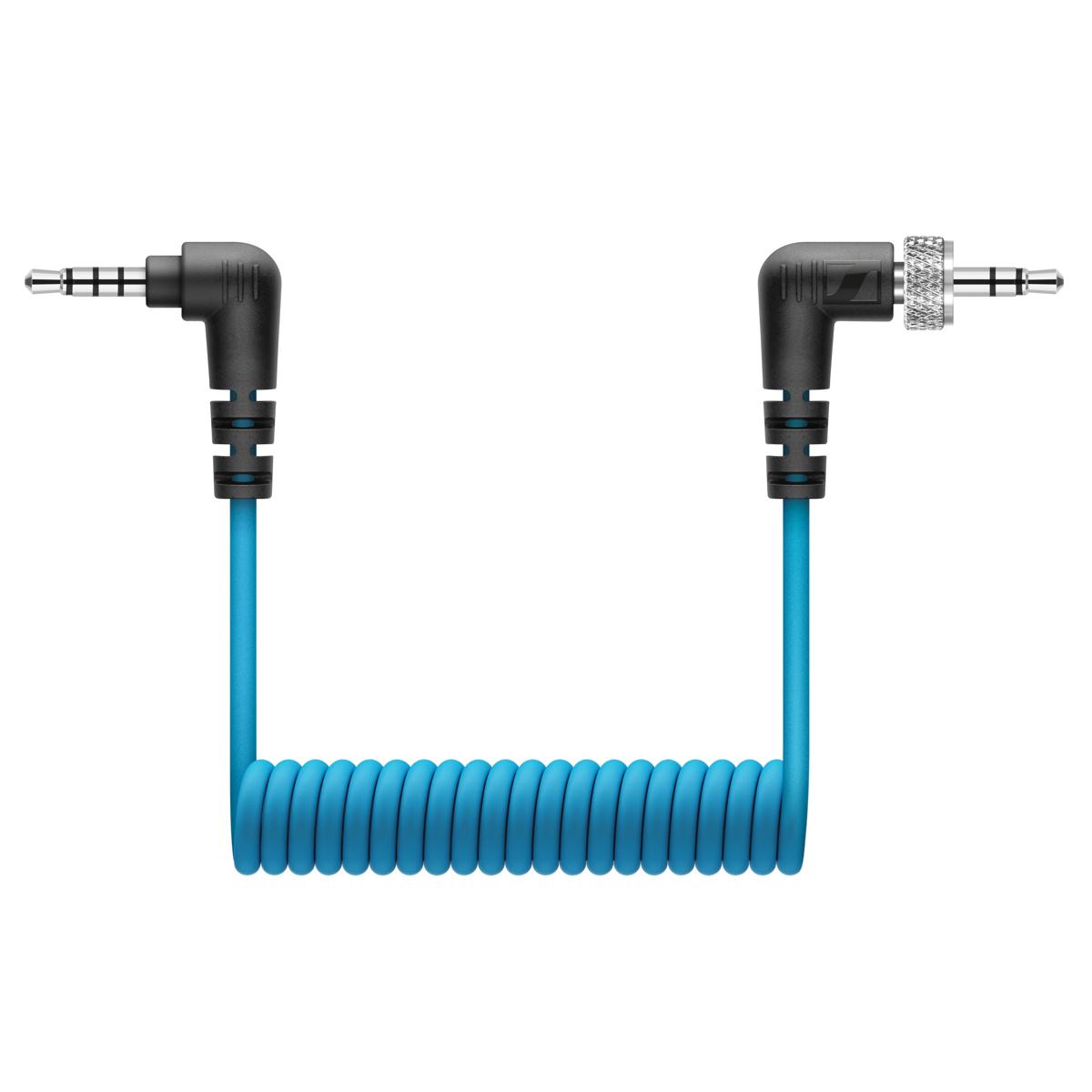 

Sennheiser XSW-D Locking 3.5mm TRS to TRRS Coiled Cable for RX35 Receiver