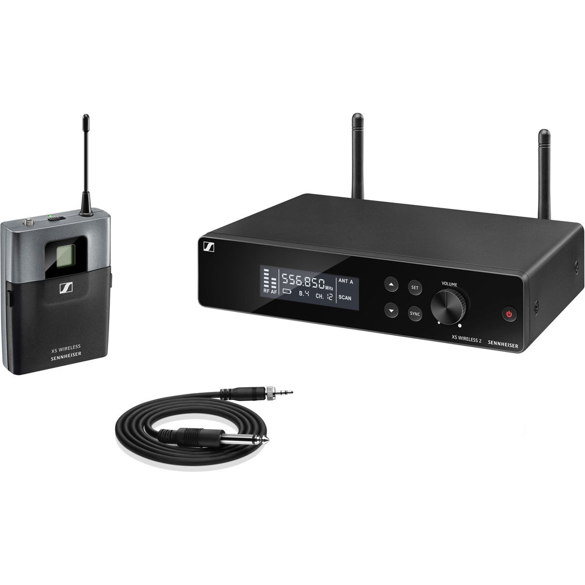 

Sennheiser XSW 2-CL1-A Wireless 2 Instrument System, A: 548 to 572MHz