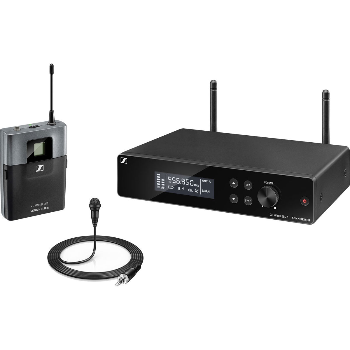 

Sennheiser XSW 2-ME2-A Wireless System, Frequency Band A: 548 to 572MHz