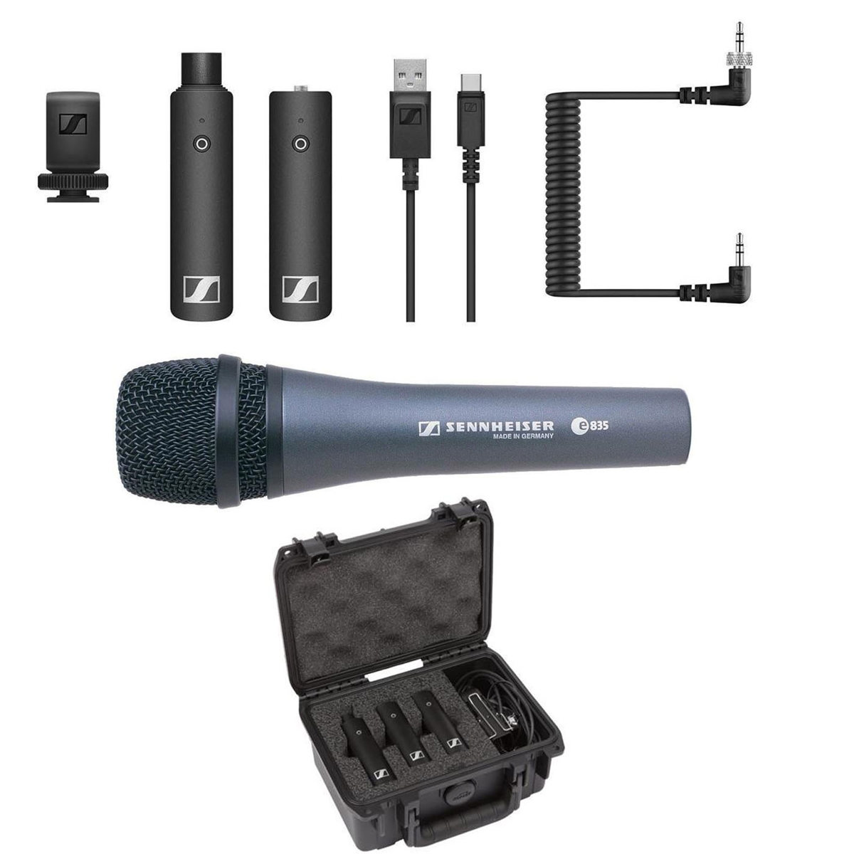 

Sennheiser XSWD Wireless Digital Portable Interview Set W/SKB Case/SEN E8358 MIC