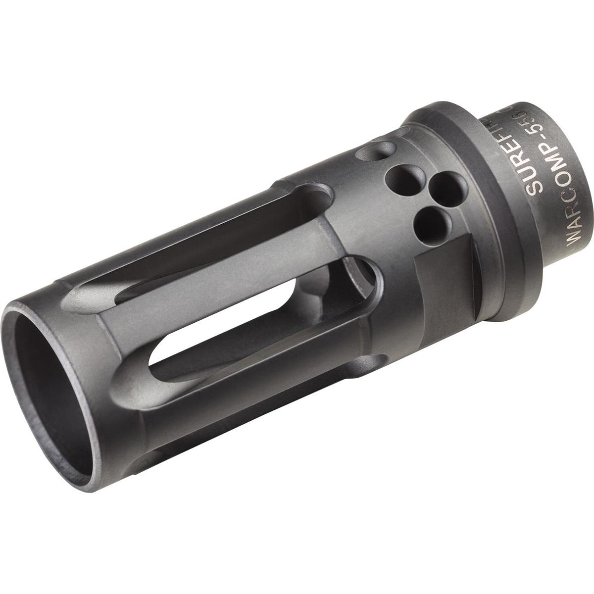 Image of SureFire Ported WARCOMP Closed Tine Muzzle Brake for M4/M16/AR Variants