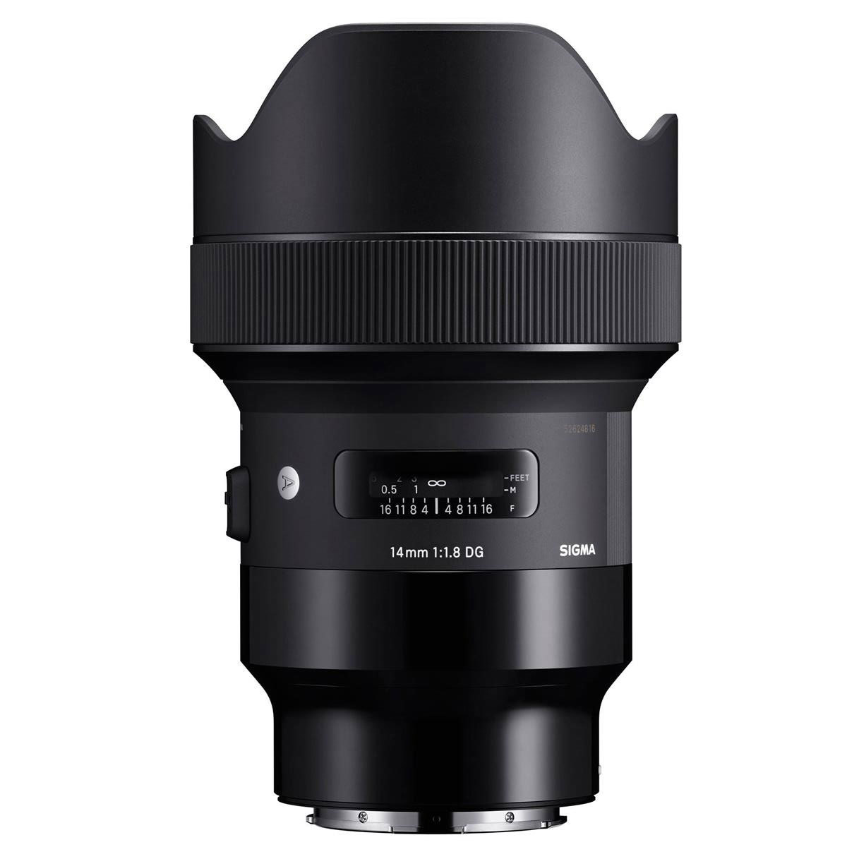 

Sigma 14mm f/1.8 DG HSM Art Lens for Leica L, Black