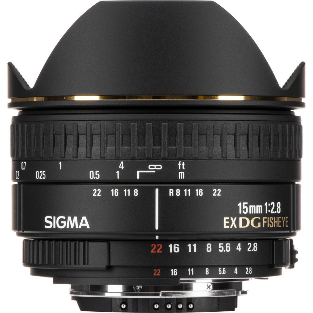 

Sigma 15mm f/2.8 EX DG Diagonal Fish-Eye Lens for Nikon F