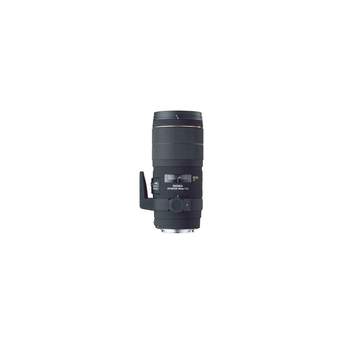 Image of Sigma 105101 180mm AF Lens with Hood for Canon Cameras