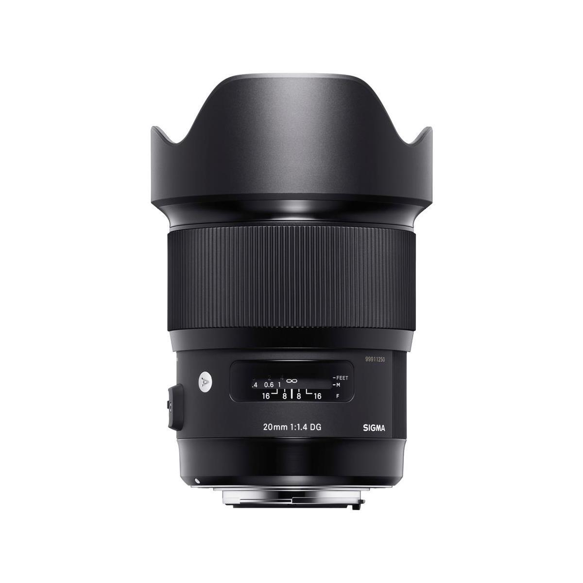 Image of Sigma 20mm f/1.4 DG HSM ART Lens for Canon EF