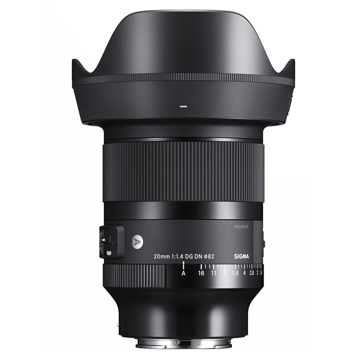 

Sigma 20mm f/1.4 DG DN Art Lens for Sony E