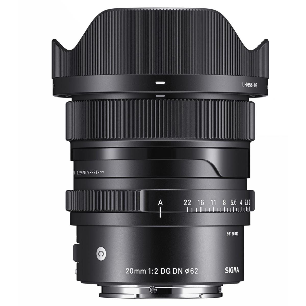 

Sigma 20mm f/2 DG DN Contemporary Lens for L Mount