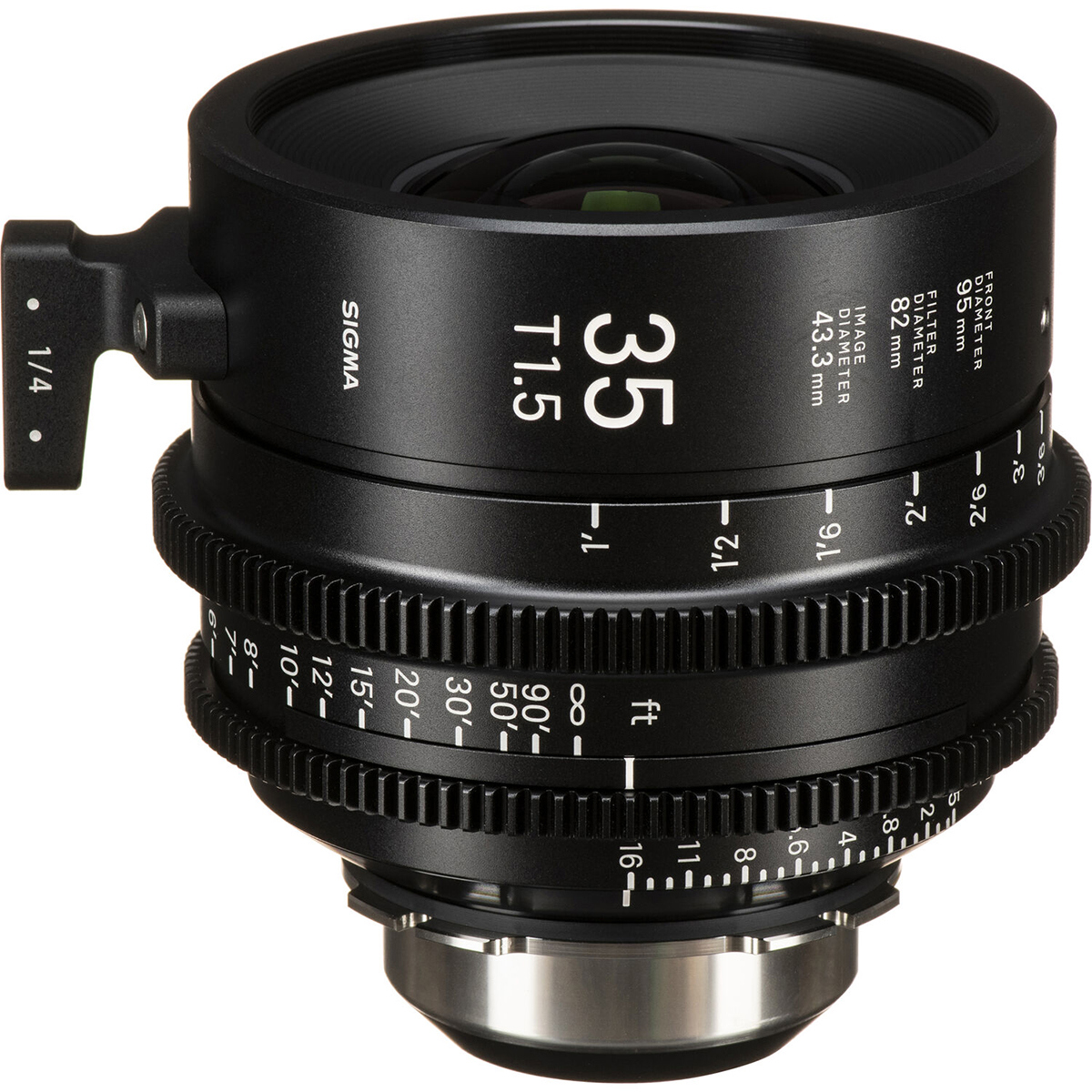 

Sigma 35mm T1.5 FF High-Speed Art Prime Lens w/i Technology for PL Mount, Feet