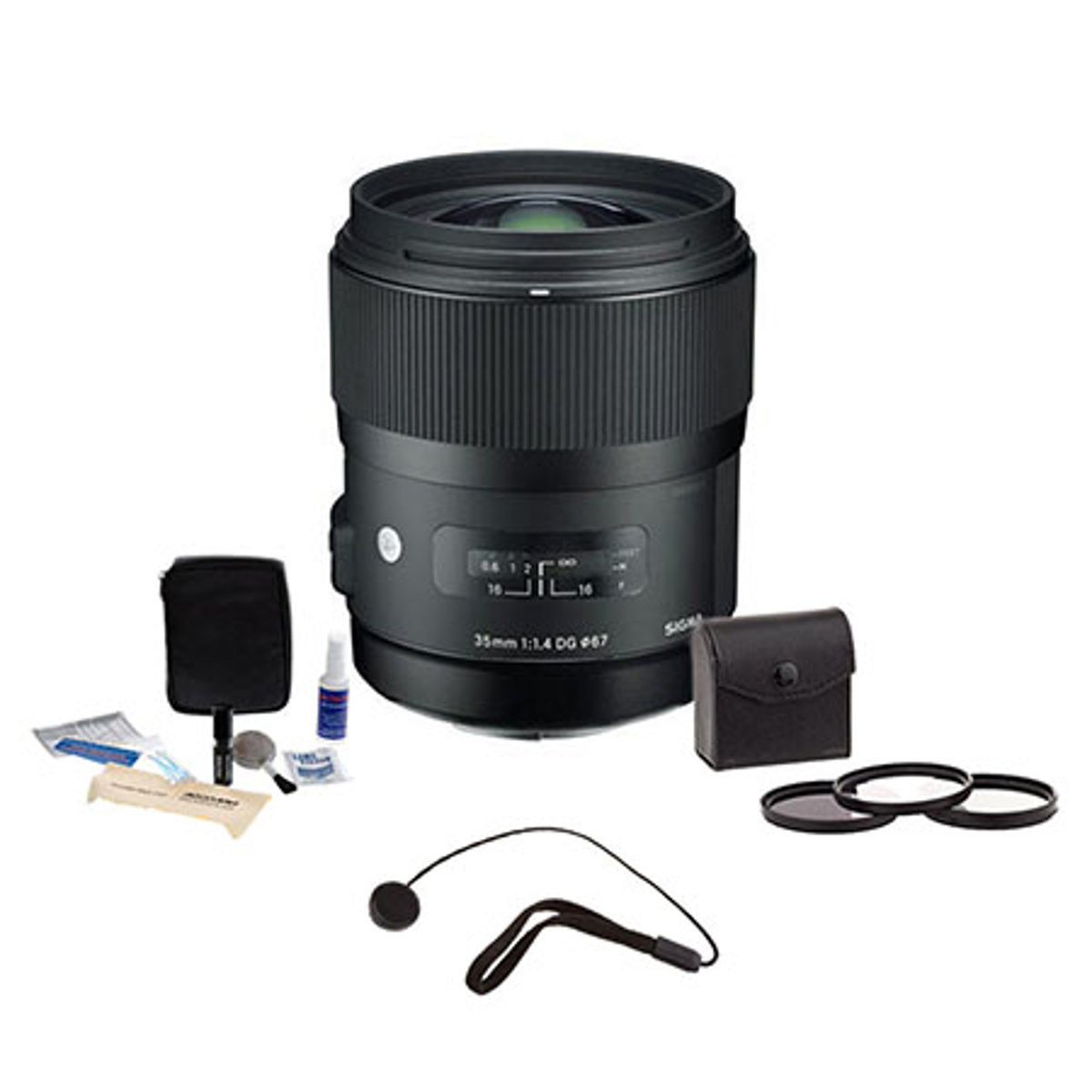 

Sigma 35mm f/1.4 DG HSM ART Lens for Sigma SA with Free Accessories Kit