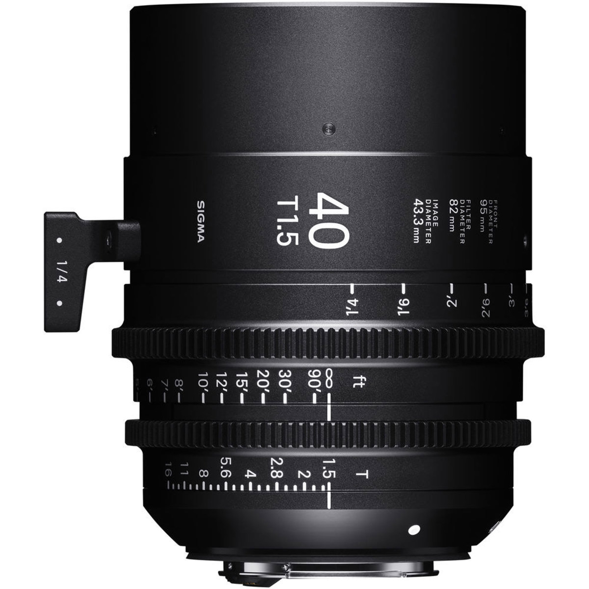 

Sigma 40mm T1.5 FF Fully Luminous High-Speed Prime Lens for Sony E, Feet