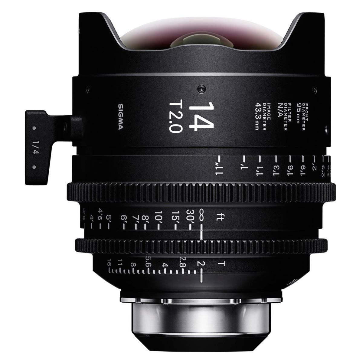 

Sigma 14mm T2.0 High-Speed Art Prime Lens with /i Technology for PL Mount, Meter