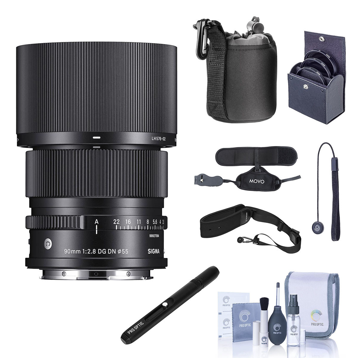 

Sigma 90mm f/2.8 DG DN Contemporary Lens for Leica L with Essentials Kit