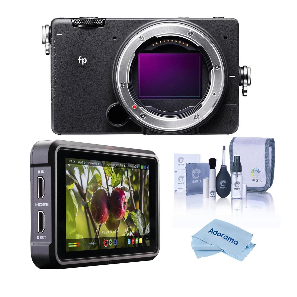 

Sigma fp Mirrorless Camera, Bundle with Atomos Ninja V 5" Touchscreen Monitor