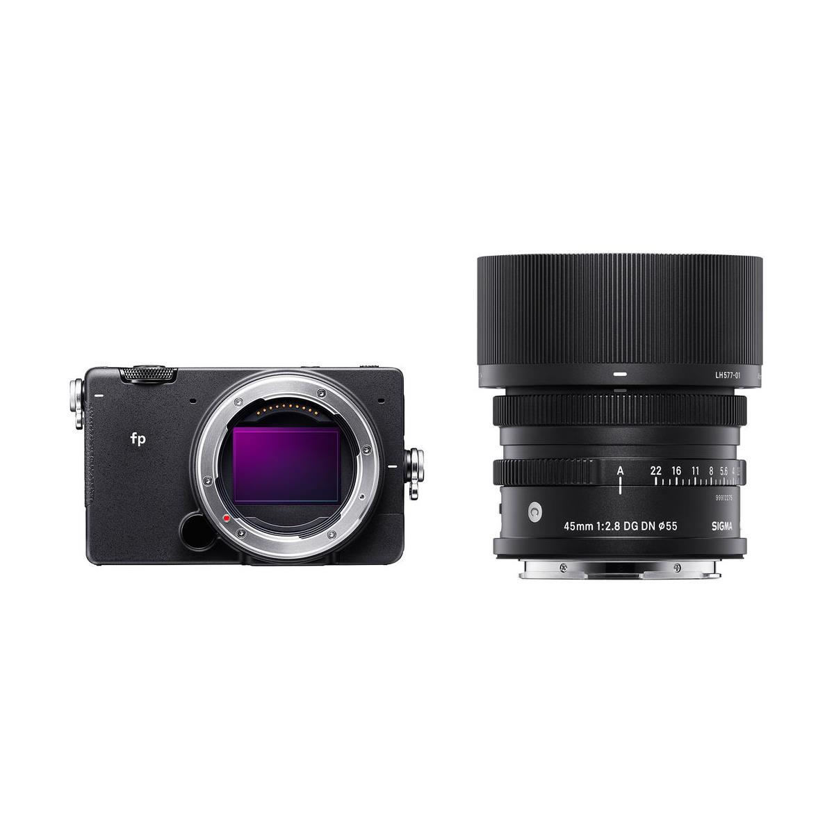 

Sigma fp Mirrorless Camera with 45mm f/2.8 DG DN Contemporary Lens