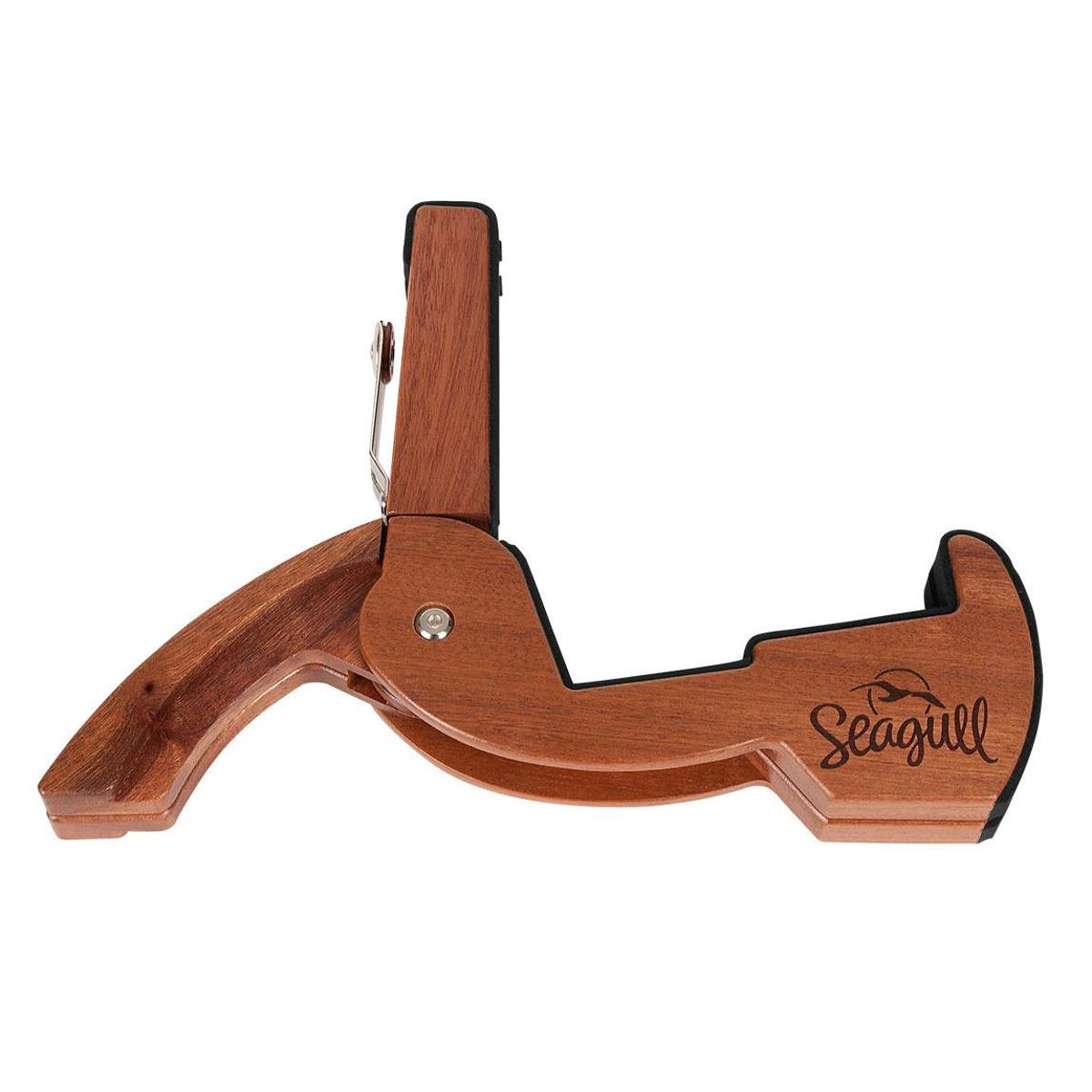 

Seagull Pro G Stand In Sapele Hardwood with Logo for Guitars