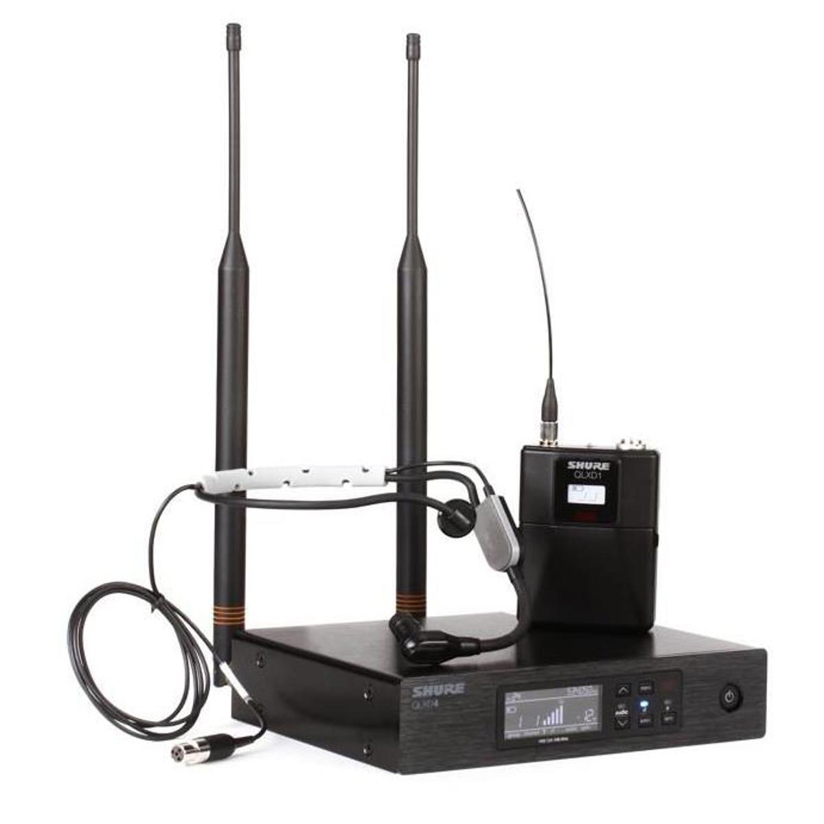 

Shure QLXD14/SM35 Headworn Wireless Microphone System, J50A: 572 - 616MHz