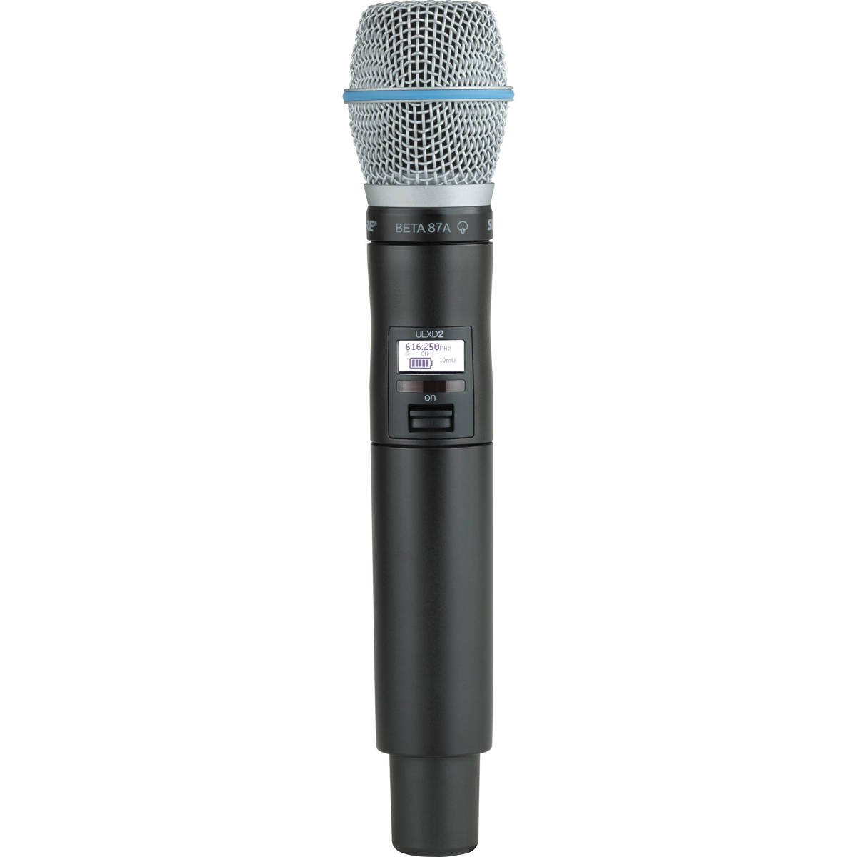 

Shure ULXD2/B87A-G50 Handheld Transmitter with Beta 87A Microphone