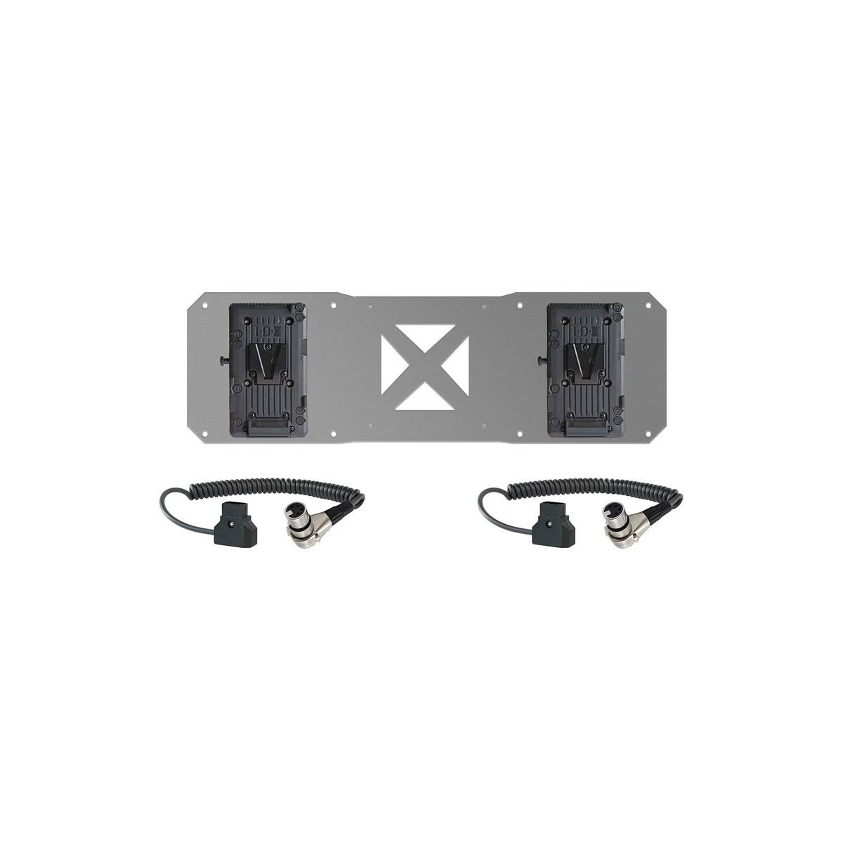 Image of Shape 2x V-Mount and 2x Cables for Atomos Sumo Battery Plate