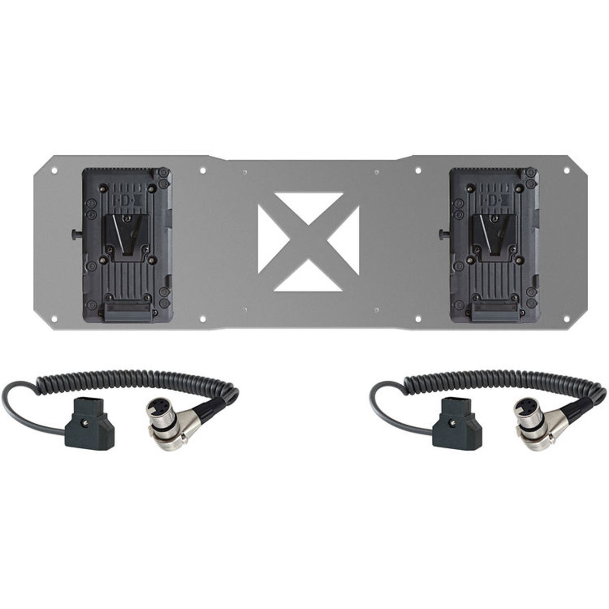 Image of Shape 2x V-Mount and 2x Cables for Atomos Sumo Battery Plate