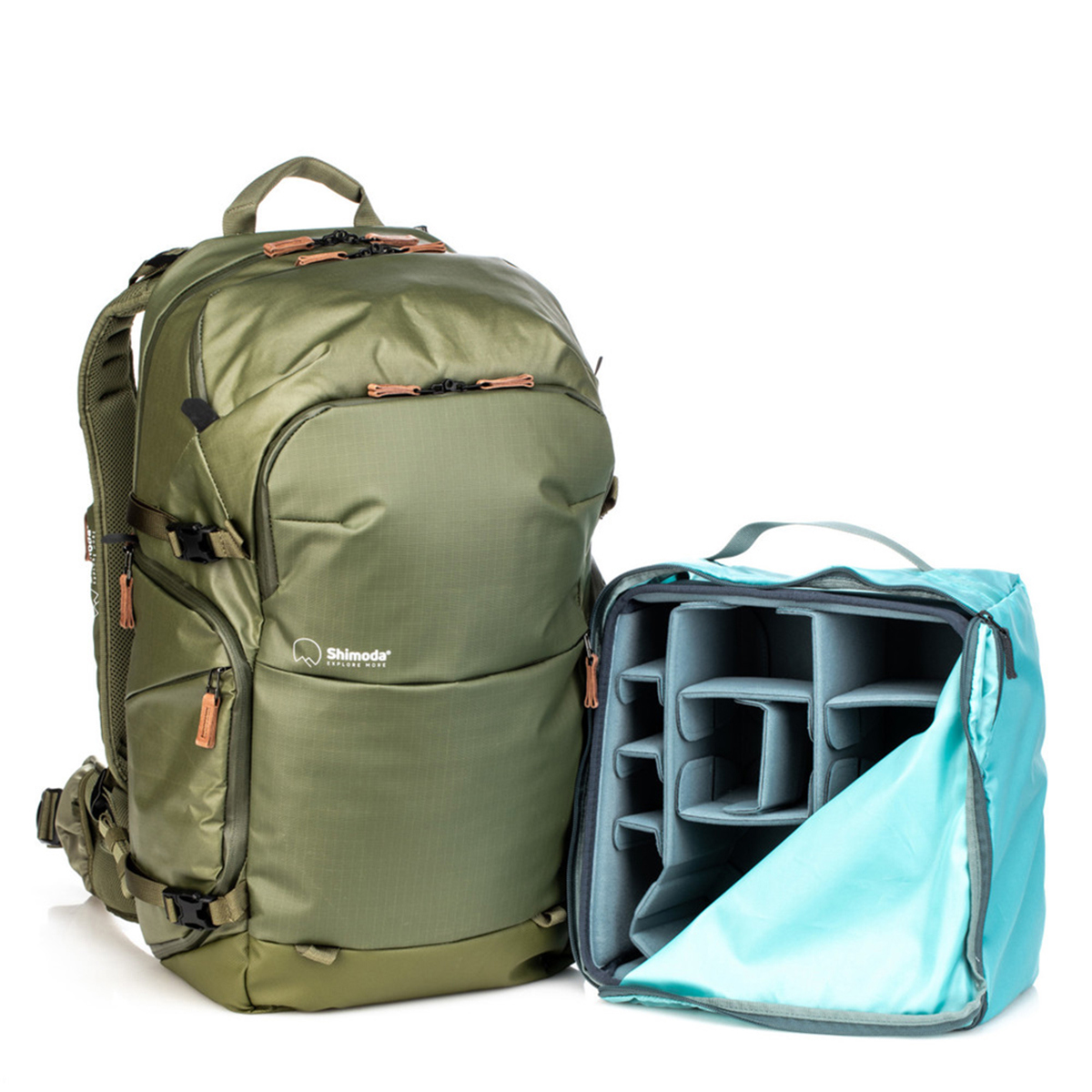 

Shimoda Explore V2 35 Liter Adventure Backpack Starter Kit, Army Green