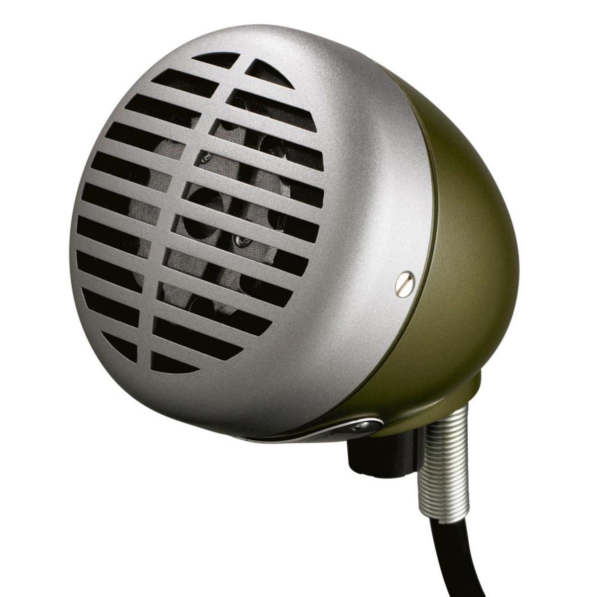 Image of Shure 520DX Green Bullet Harmonica Microphone