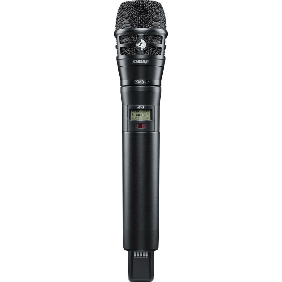 

Shure ADX2 Handheld Transmitter with KSM8 Mic Capsule, G57: 470-616 MHz, Black