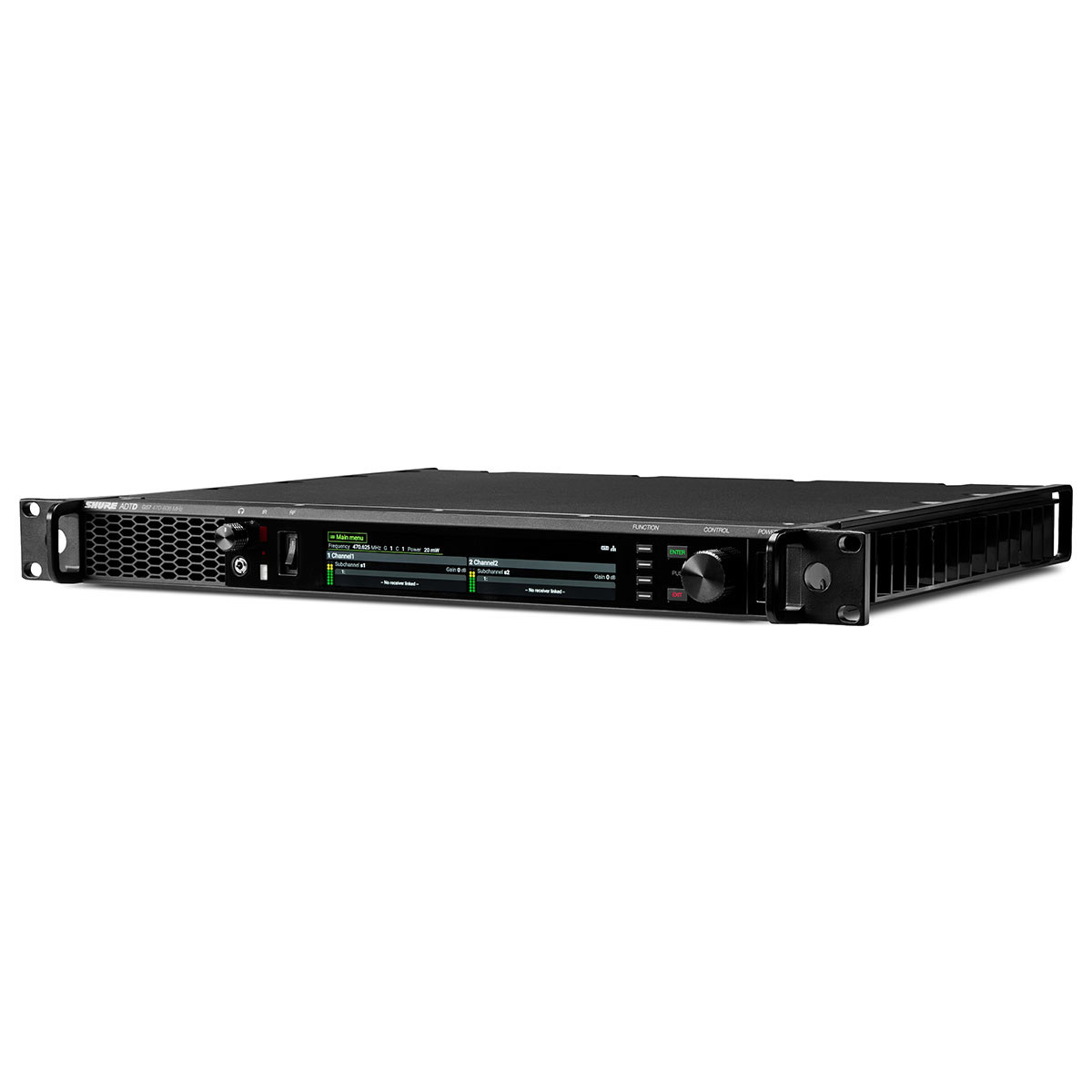 

Shure ADTD Axient Digital PSM Wireless Dual Transmitter K54: 606-663MHz AC/DC Power