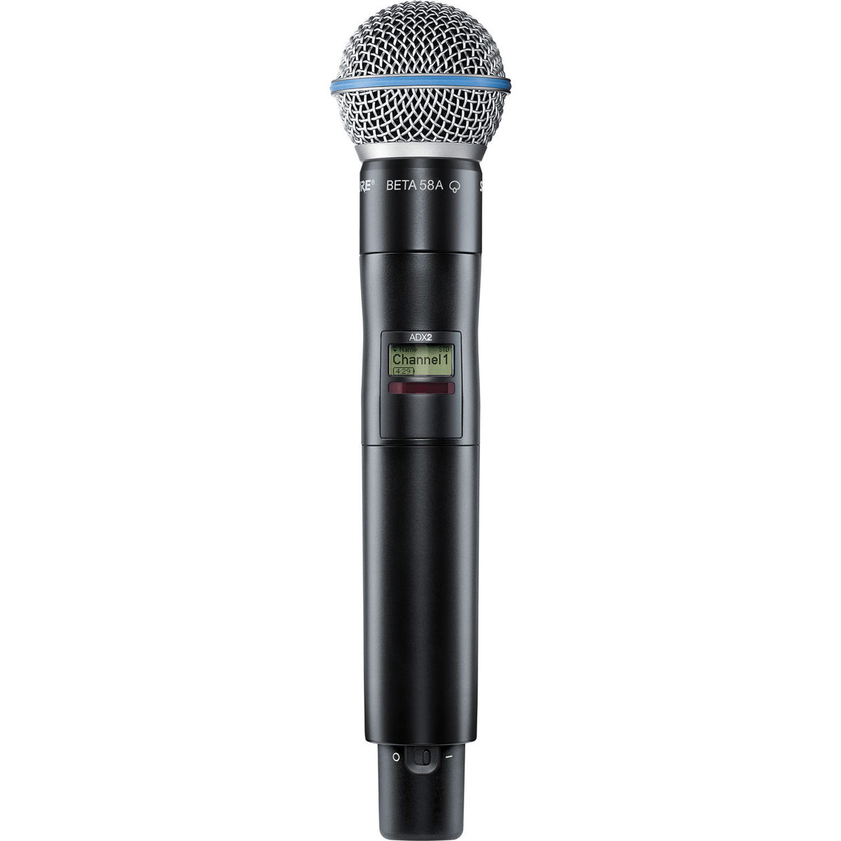 

Shure ADX2/B58 Handheld Wireless Microphone Transmitter (G57: 470 to 616 MHz, Black)