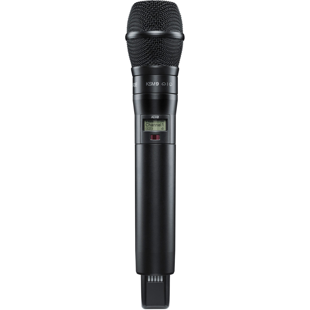 

Shure ADX2/K9 Digital Handheld Wireless Tx w/KSM9 Capsule, K54: 606-663MHz,Black