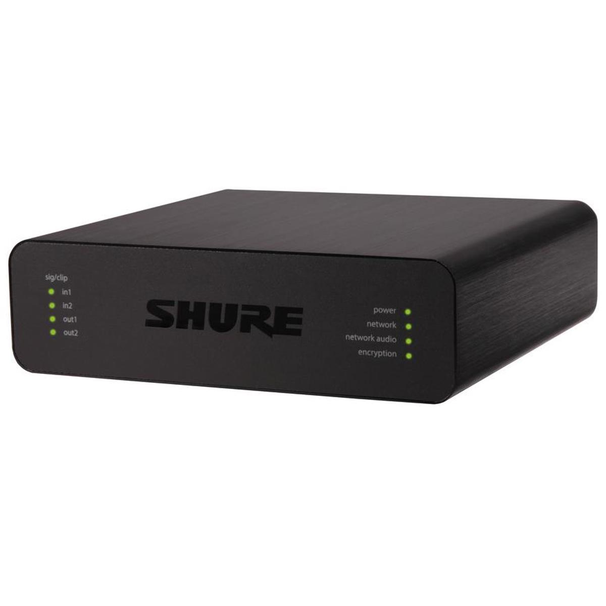 Shure ANI22-XLR Mic/Line для сетевого аудиоинтерфейса Dante с разъемами XLR
