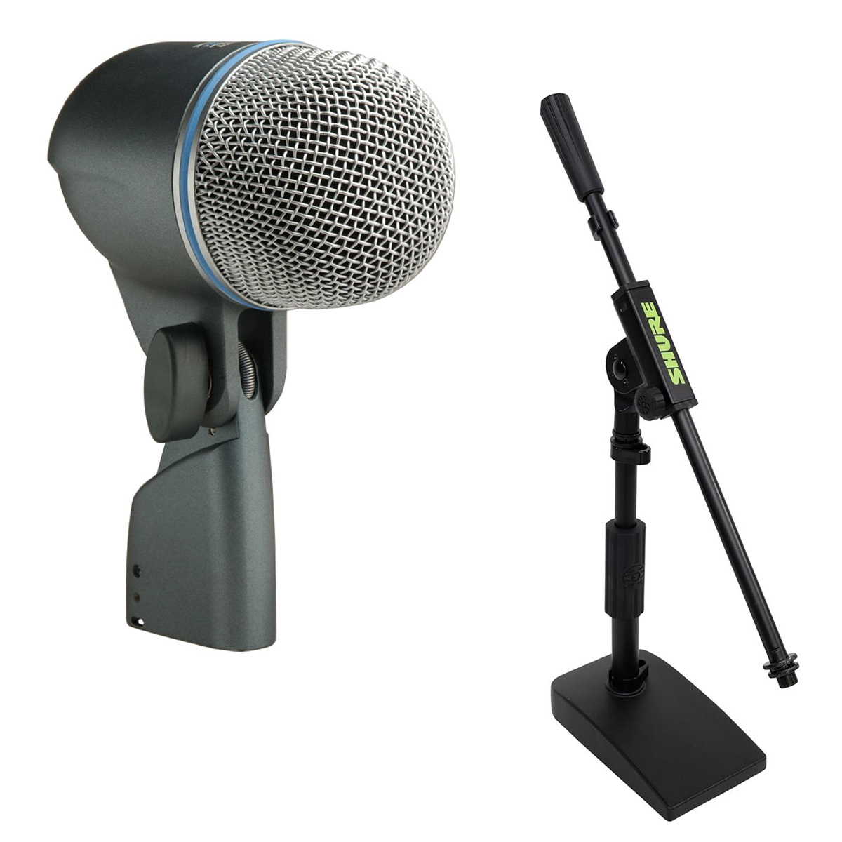 

Shure Beta 52A Supercardioid Dynamic Kick Drum Mic w/Low Profile Desktop Stand