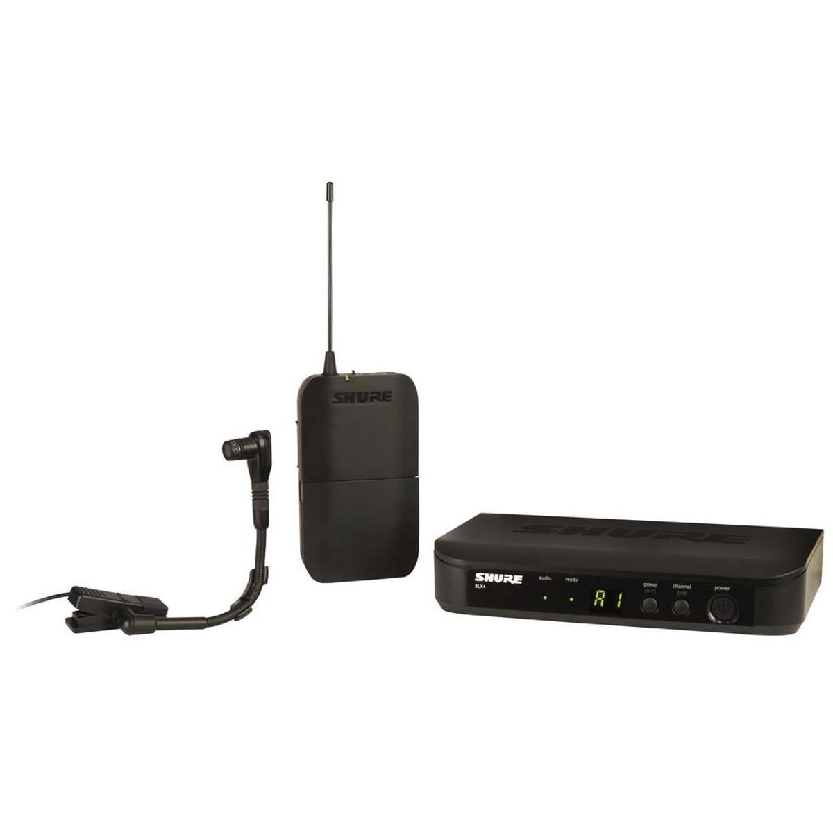 

Shure BLX14 Wireless Instrument System with Beta 98H/C Microphone H9: 512-542MHz