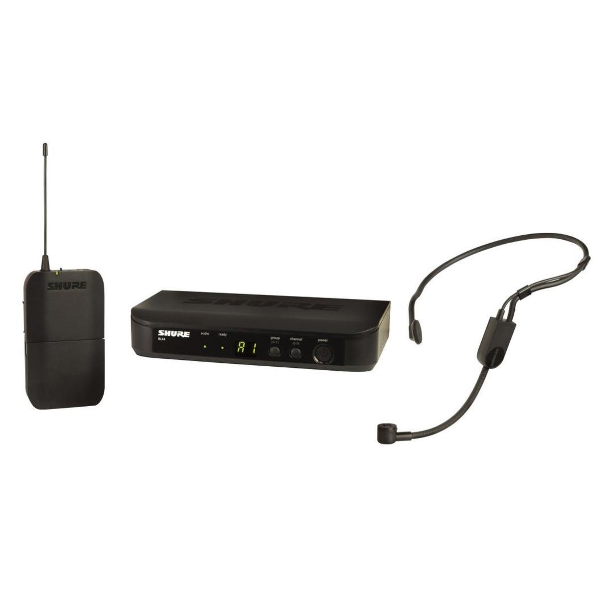 

Shure BLX14/P31 Headset Wireless Microphone System, H10: 542.125-571.800MHz