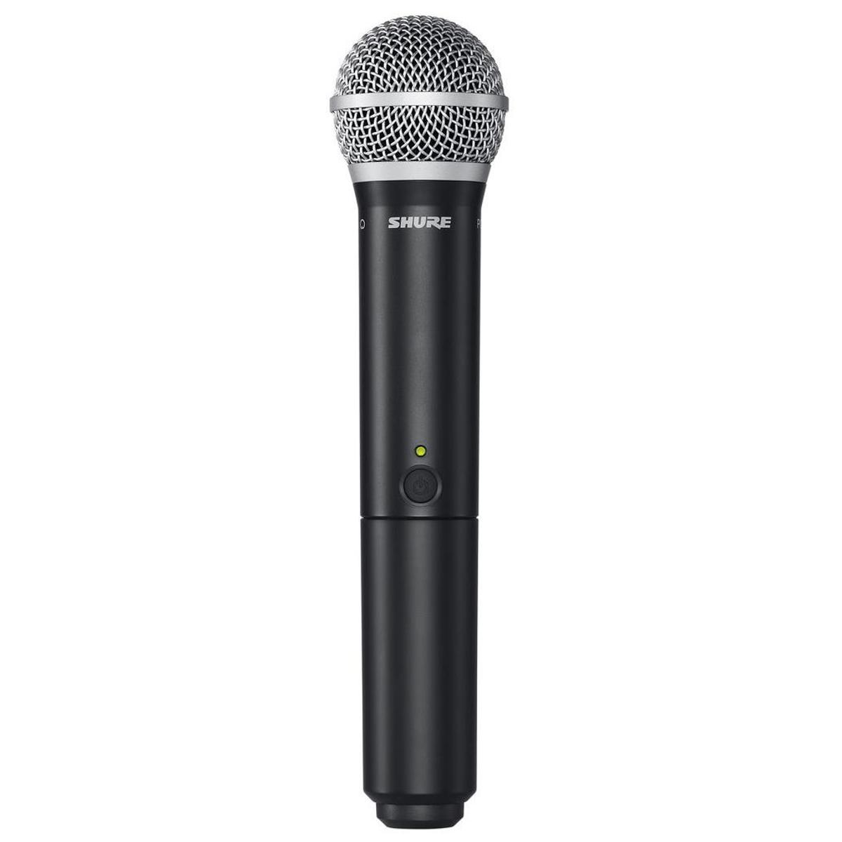 

Shure BLX2 Handheld Transmitter with PG58 Microphone, H10: 542.125-571.800MHz