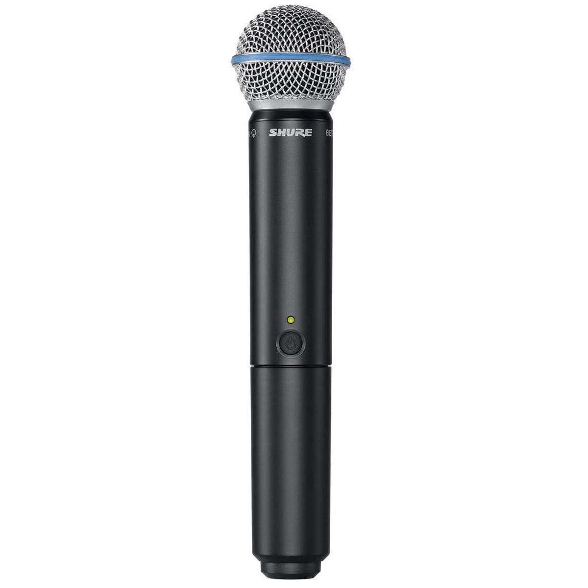 

Shure BLX2 Wireless Handheld Transmitter with Beta 58A Capsule H10: 542-571MHz